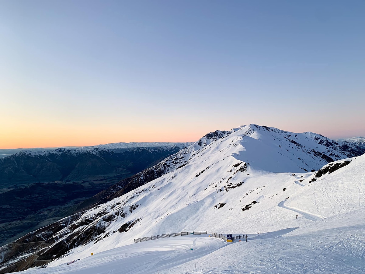 Diamond Run at Treble Cone Ski Field