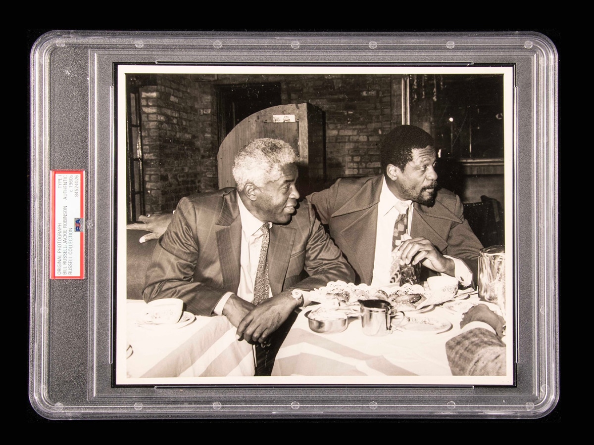 Bill russell and jackie robinson 1971