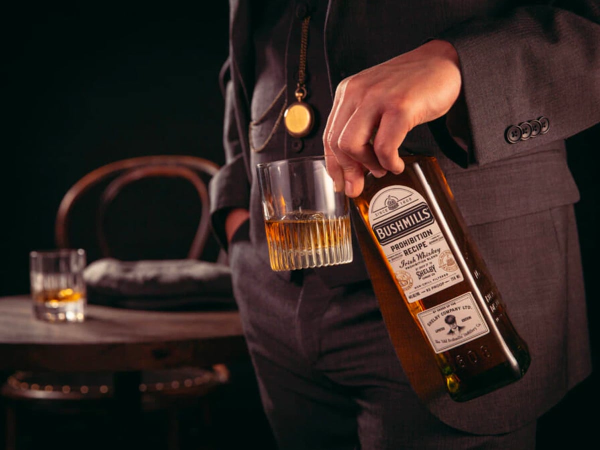 Bushmills Limited Edition Prohibition Recipe Irish Whiskey | Image: Bushmills