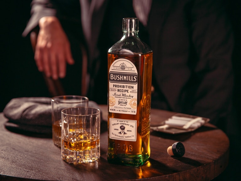 Bushmills Unveils a 'Peaky Blinders' Prohibition Recipe Whiskey Man