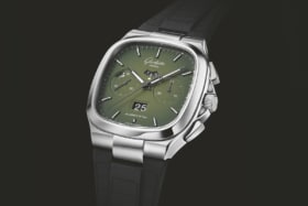 Glashütte original seventies chronograph in fab green 1