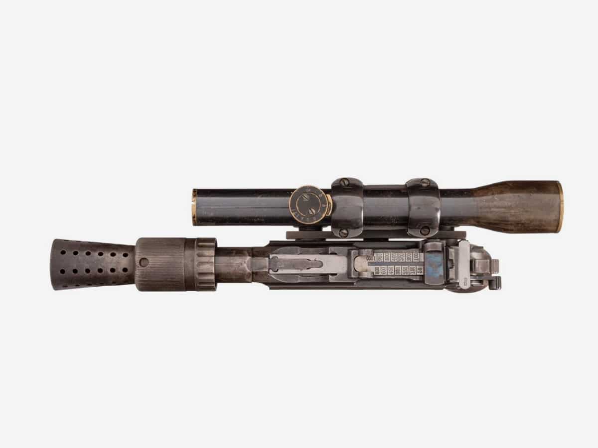 Han Solo’s original DL-44 Heavy Blaster | Image: Bapty & Co.
