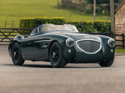 $800,000 Caton Healey Roadster is a Great British Resto-Build