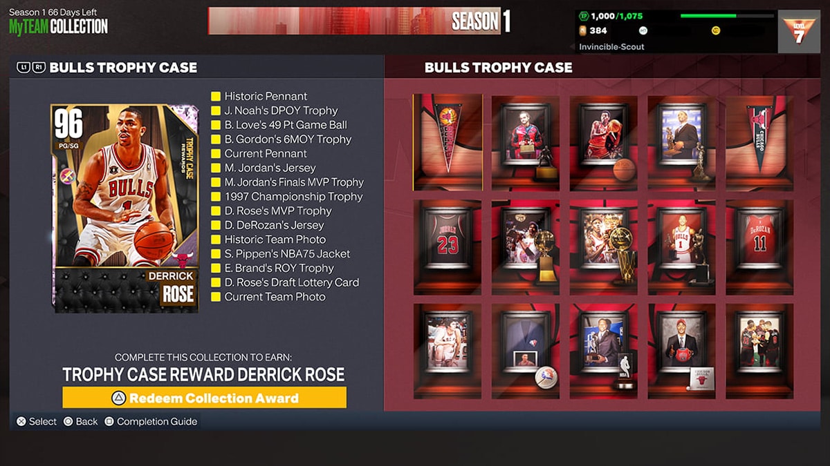 Nba 2k23 myteam trophy case