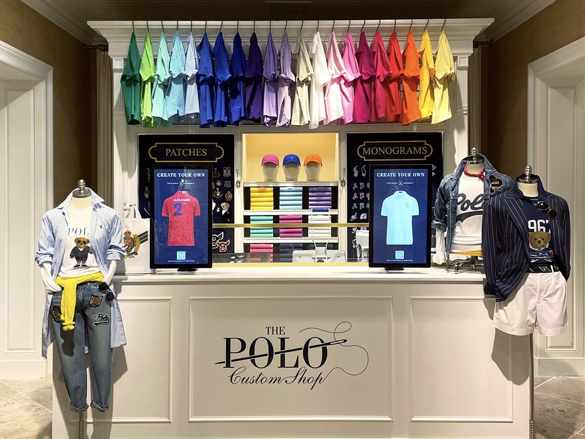 Polo Custom Shop Pop Up at Chatswood | Image: Ralph Lauren