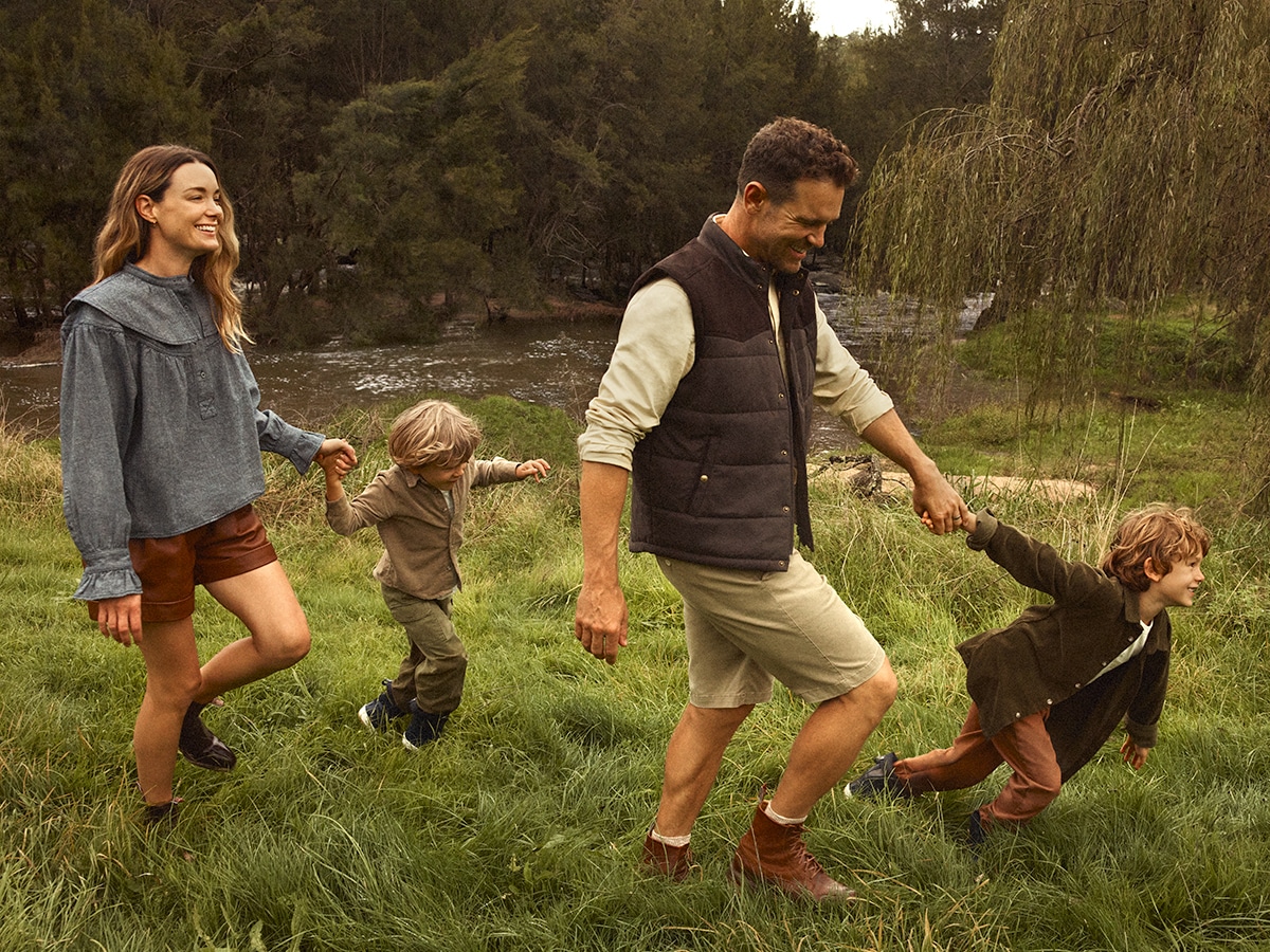 R.M. Williams 'For the Fathers' campaign imagery | Image: R.M. Williams