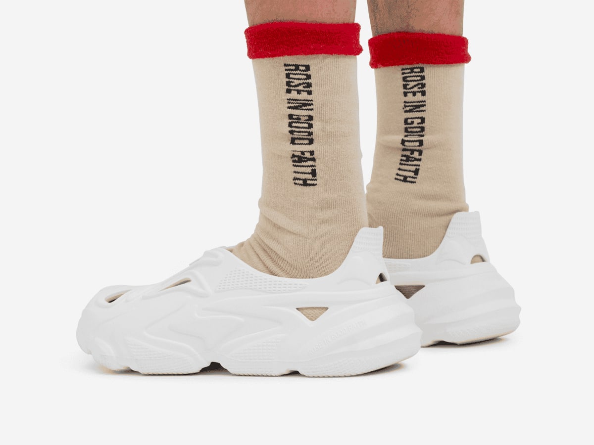 Rose in good faith slip ons 1