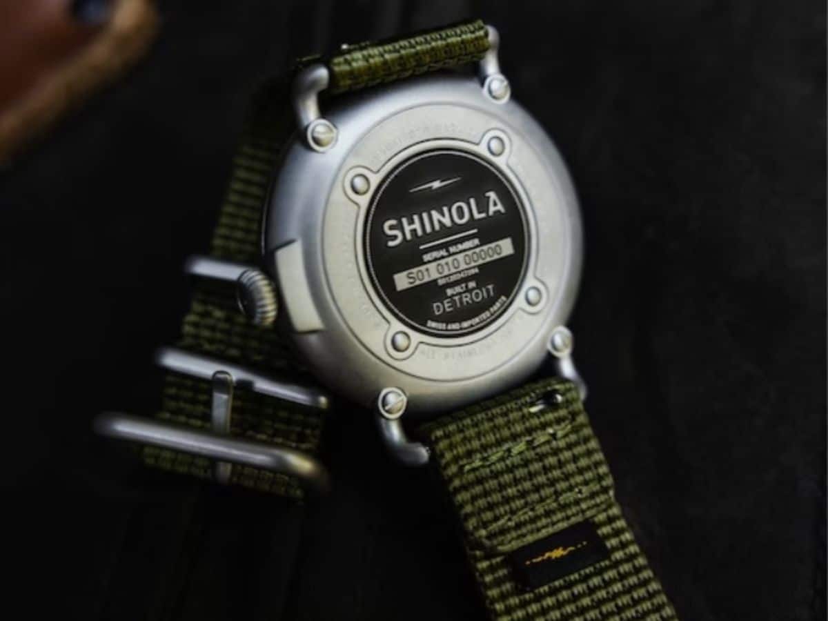 Shinola field clearance watch