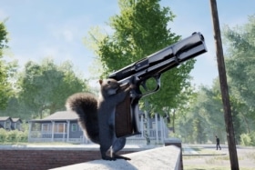Squirrel with a gun 1