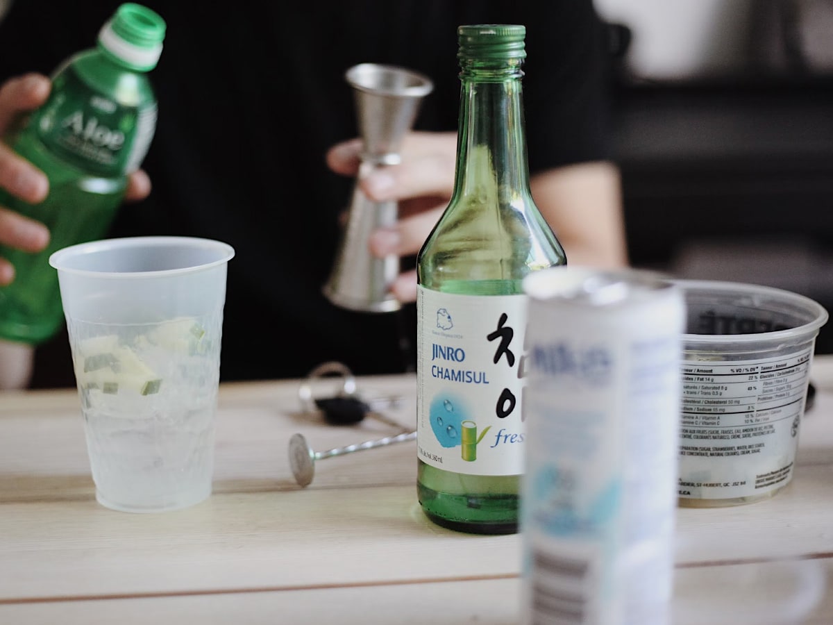 What does soju taste like