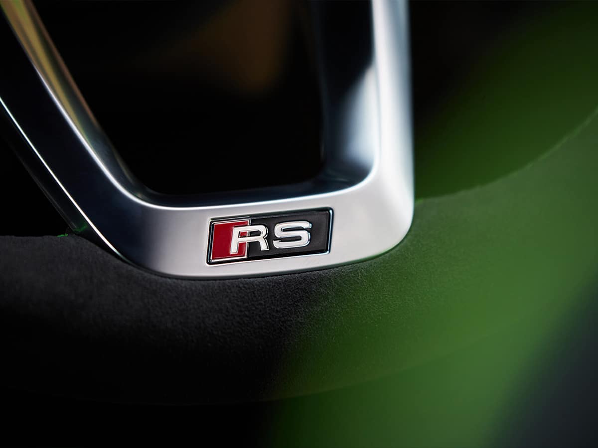 Audi rs3 steering wheel logo
