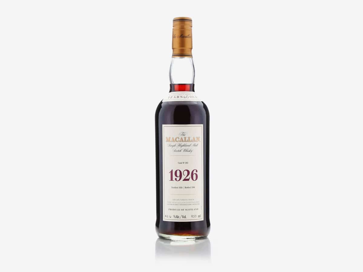 3 the macallan 1926 60 year old fine and rare