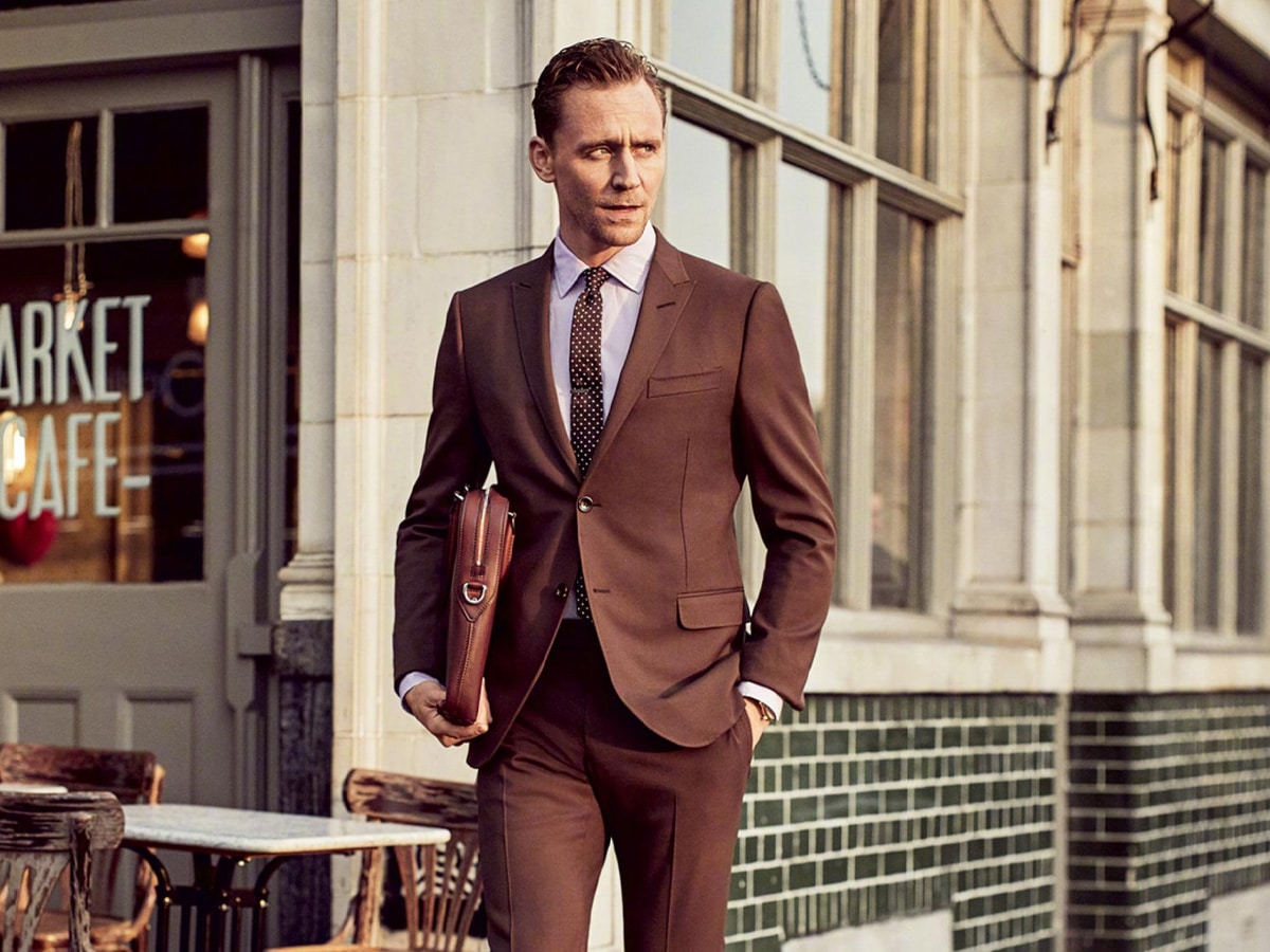 LIGHT BROWN SUIT - Classy Formal Wear