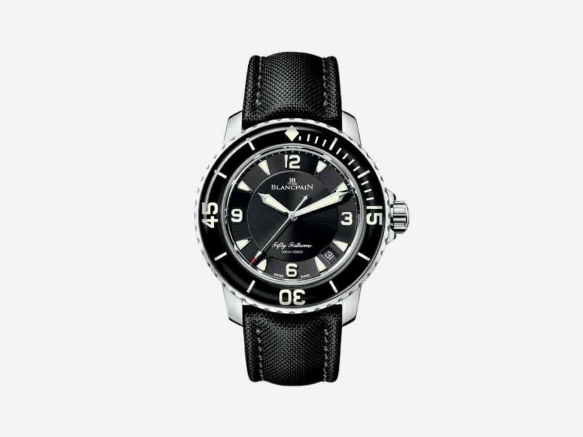 Best military watches blancpain fifty fathoms