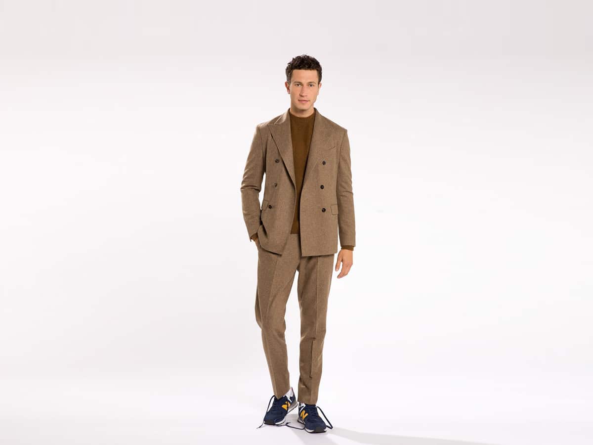 Boglioli brown suit 1