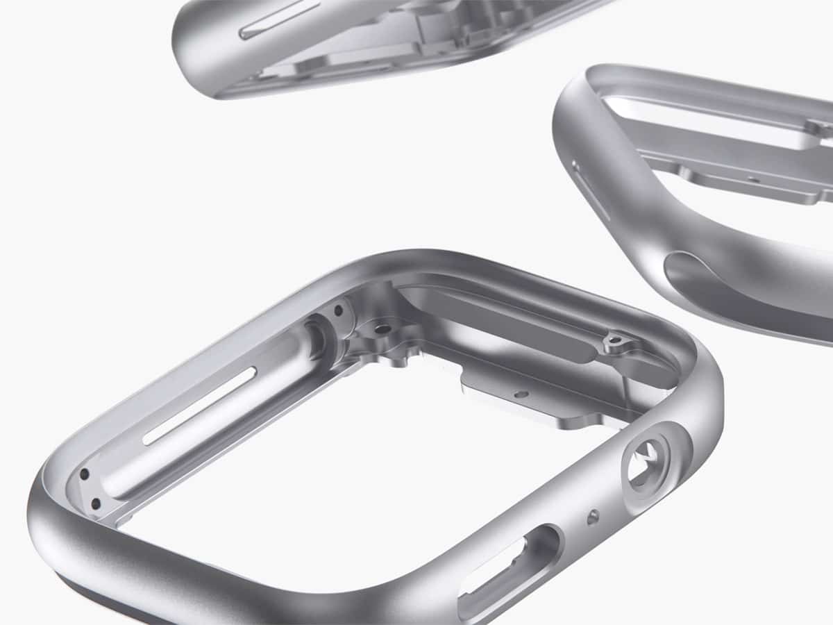 The new Apple Watch Series 9 has a 100 per cent recycled aluminium case | Image: Apple