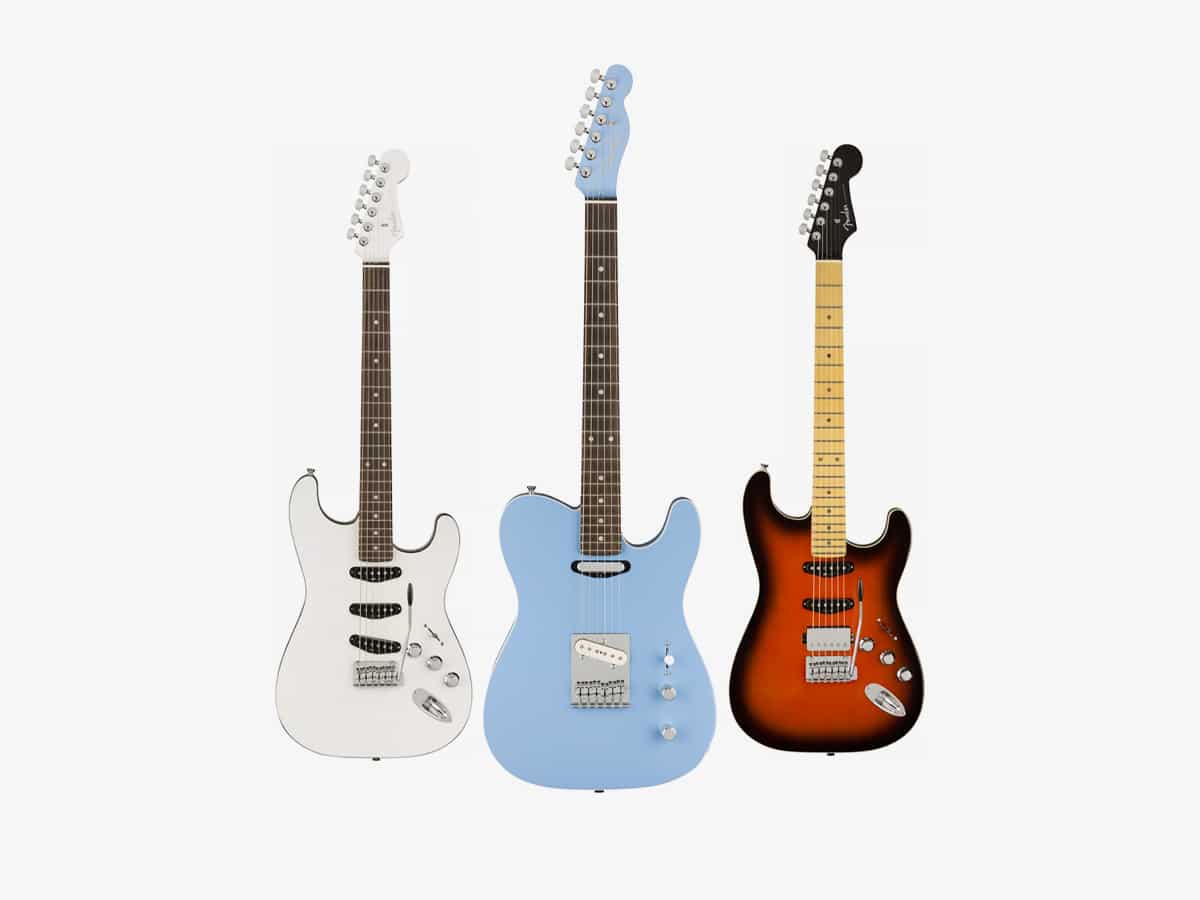 Fender's Bold New Aerodyne Guitars Are Almost Too Minimalist | Man of Many