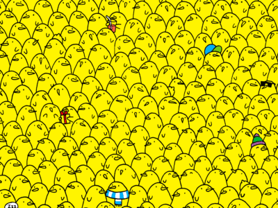 Optical Illusion: Can you Spot the Five Lemons Hiding Among the Chicks?