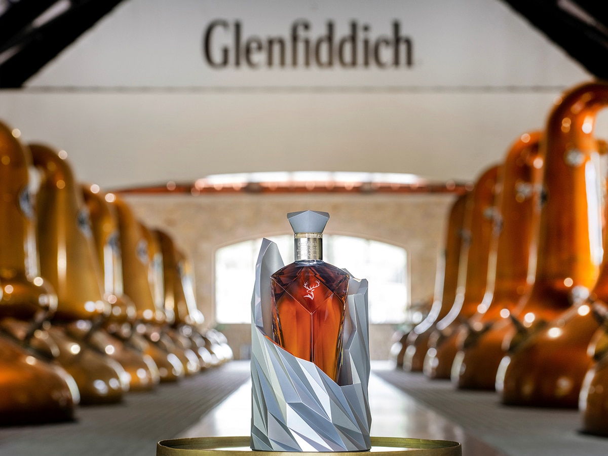 Glenfiddich 50 year old simultaneous time 1