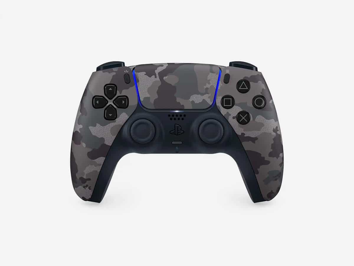 Grey camouflage ps5 2