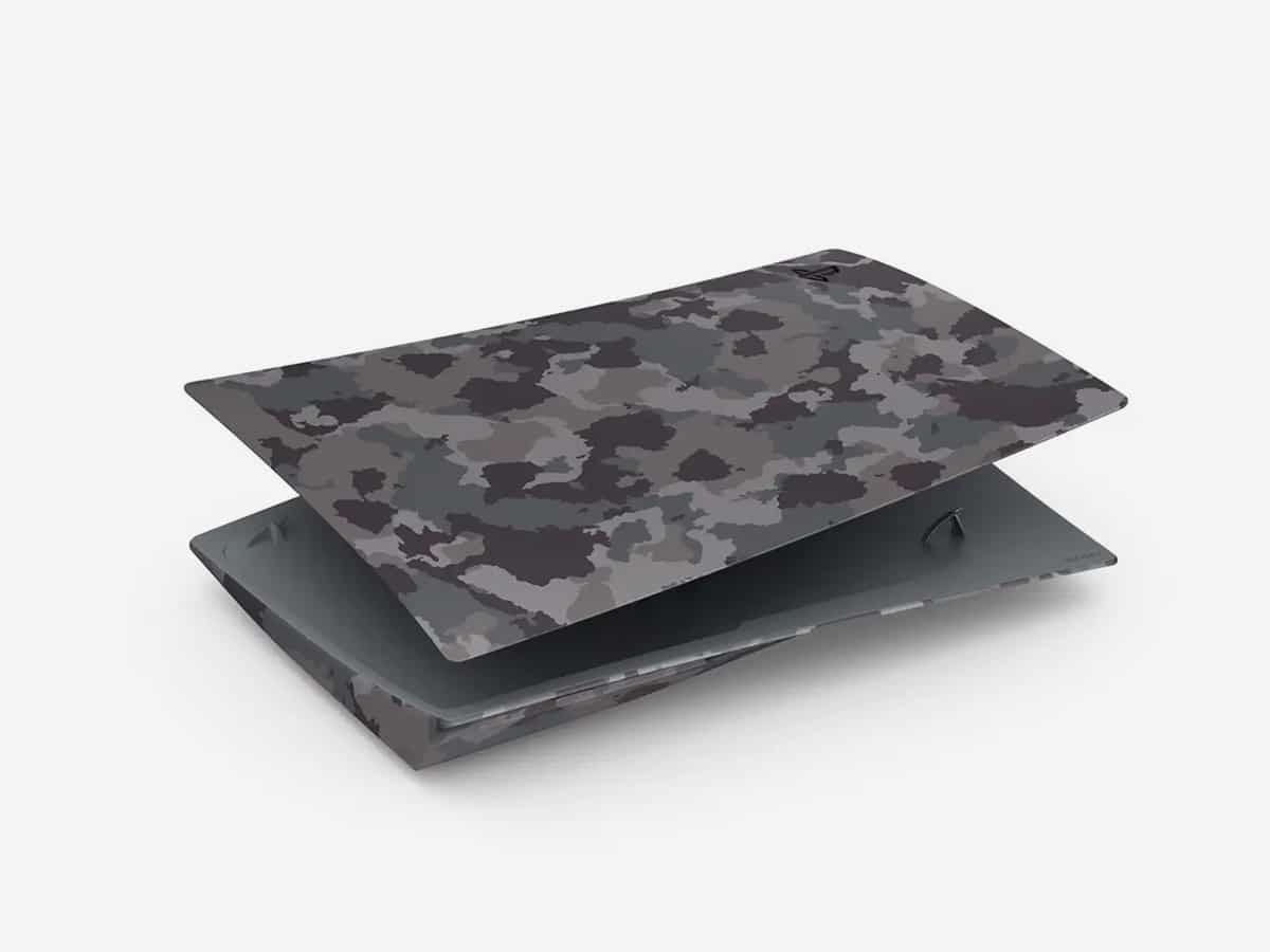 Grey camouflage ps5 4