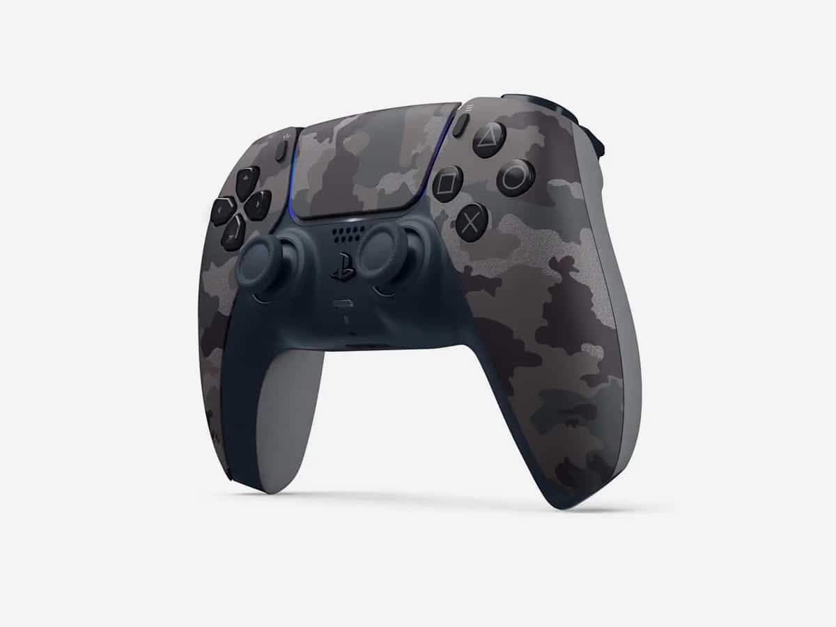 Grey camouflage ps5 5