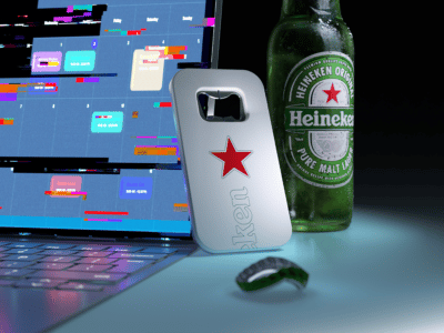 Heineken Launch High-Tech Bottle Opener that Shuts Off Work Emails