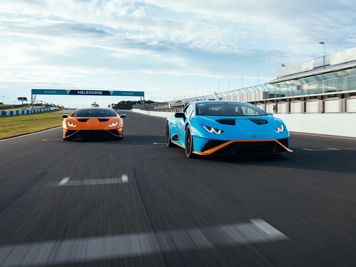 Lamborghini huracan sto at philip island