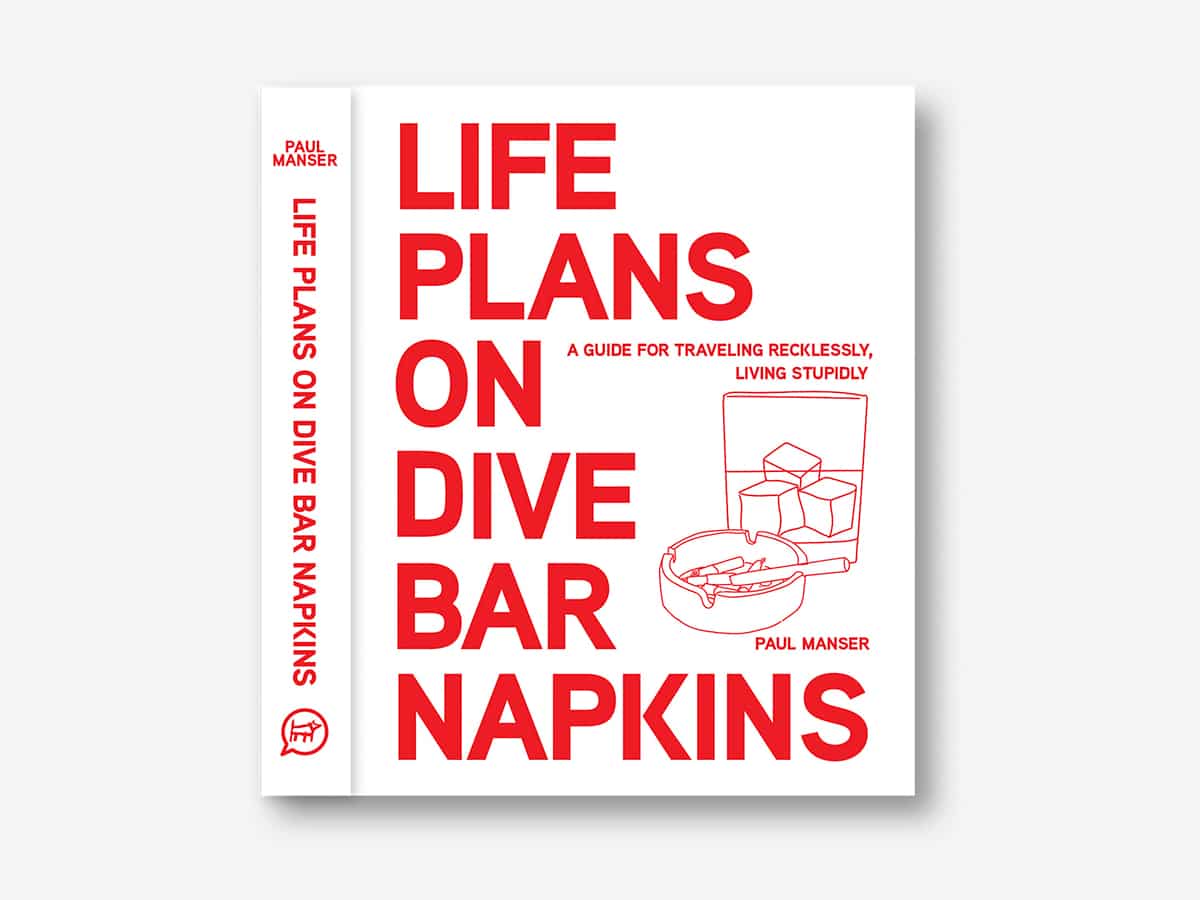 Life plans on dive bar napkins