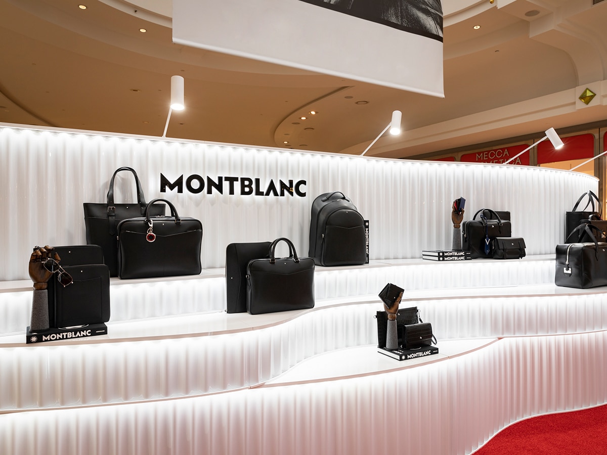 Montblanc opens first australian pop up store