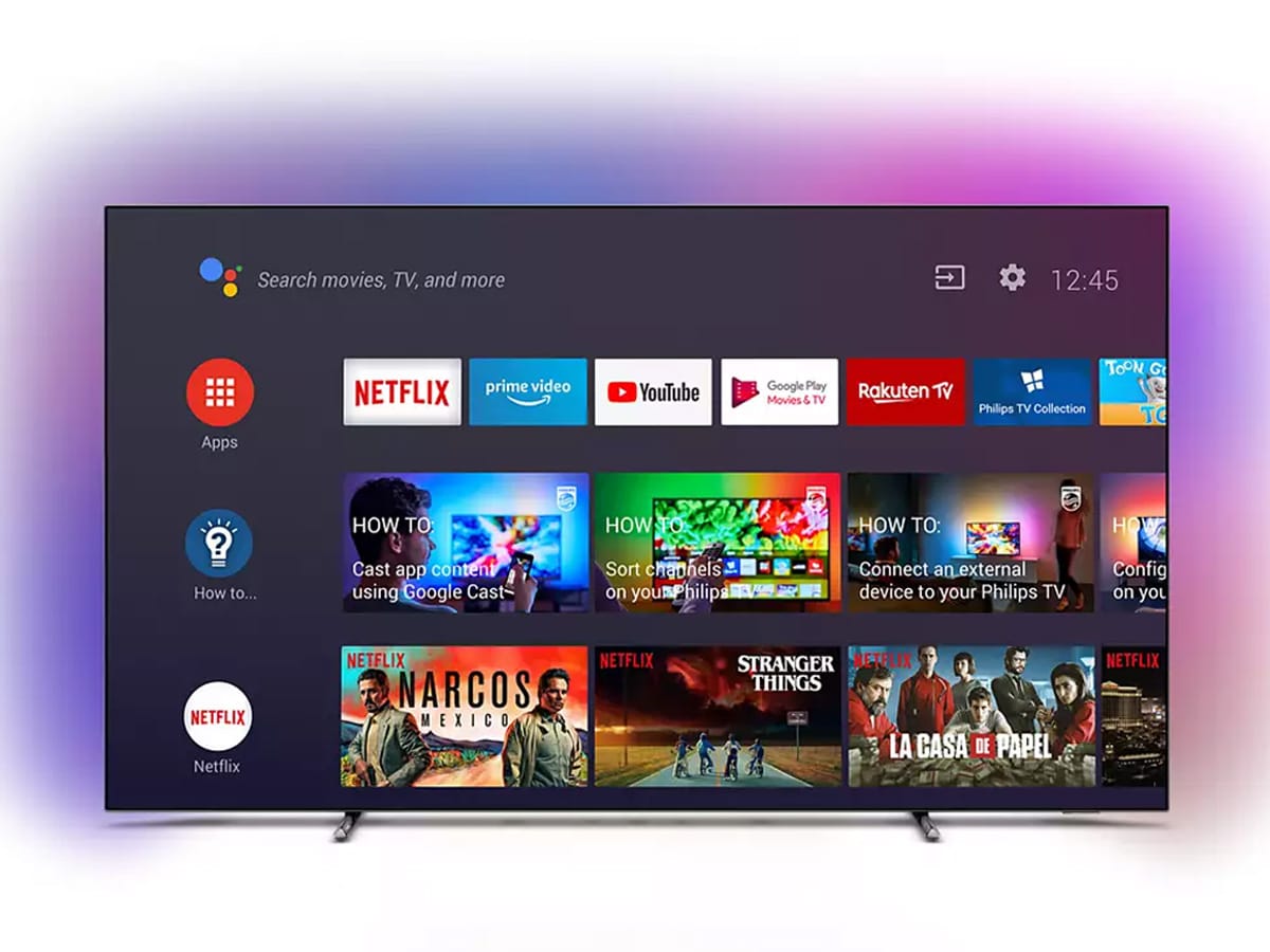 Philips ambilight oled tv android tv 2