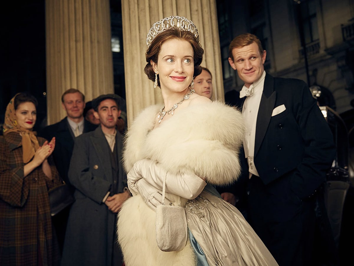 Claire Foy as Queen Elizabeth II in 'The Crown' (2016) | Image: Netflix