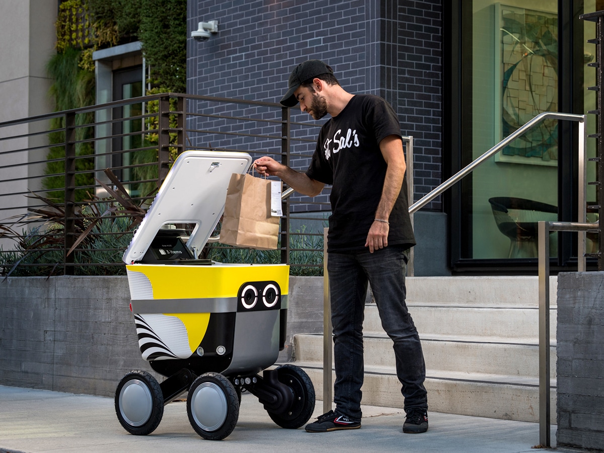 Uber robotic delivery 2