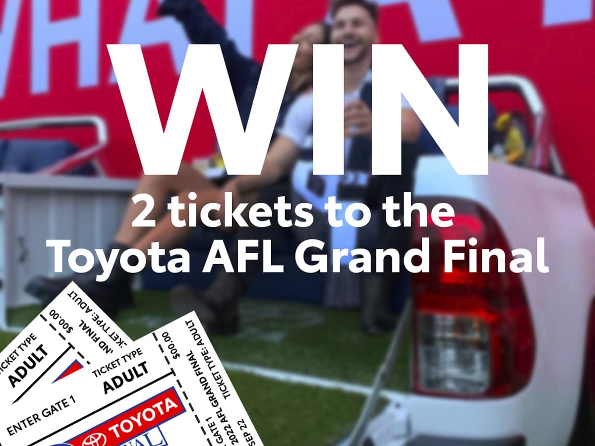 Win tickets to afl grand final