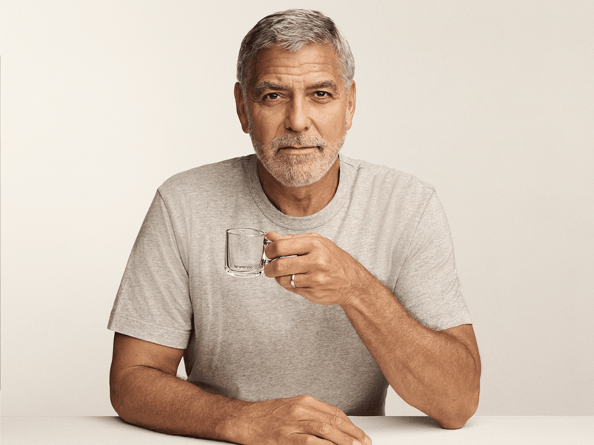 Nespresso Empty Cup George Clooney