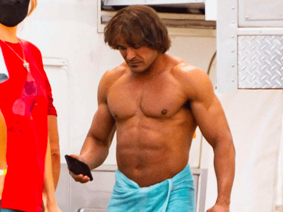 Zac Efron is Looking Ridiculously Jacked on Set of New Film 'The Iron