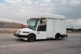 New usps postal van