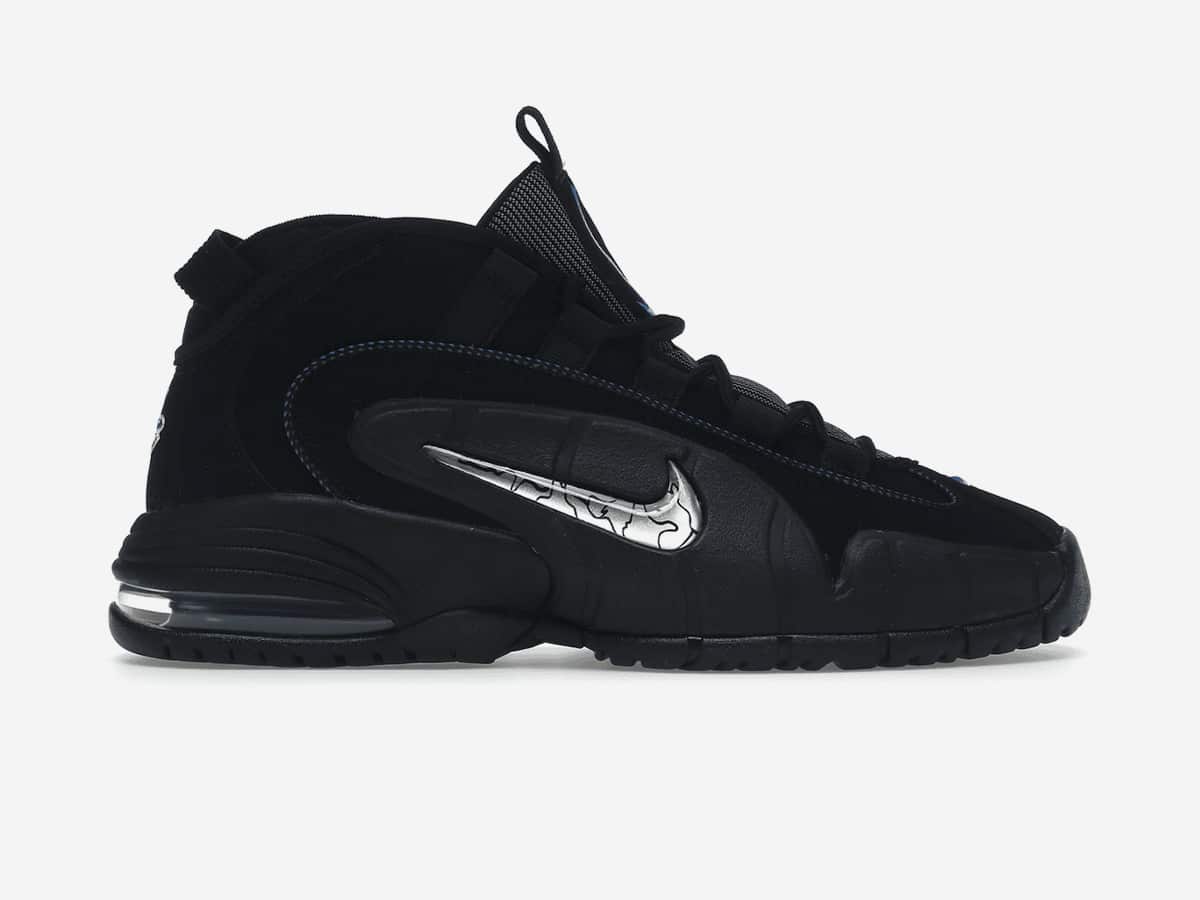 Nike air max penny black and metallic silver