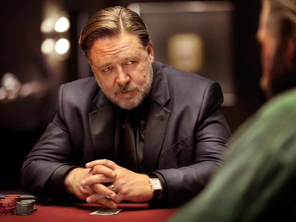 Russell Crowe in 'Poker Face' (2022) | Image: Stan