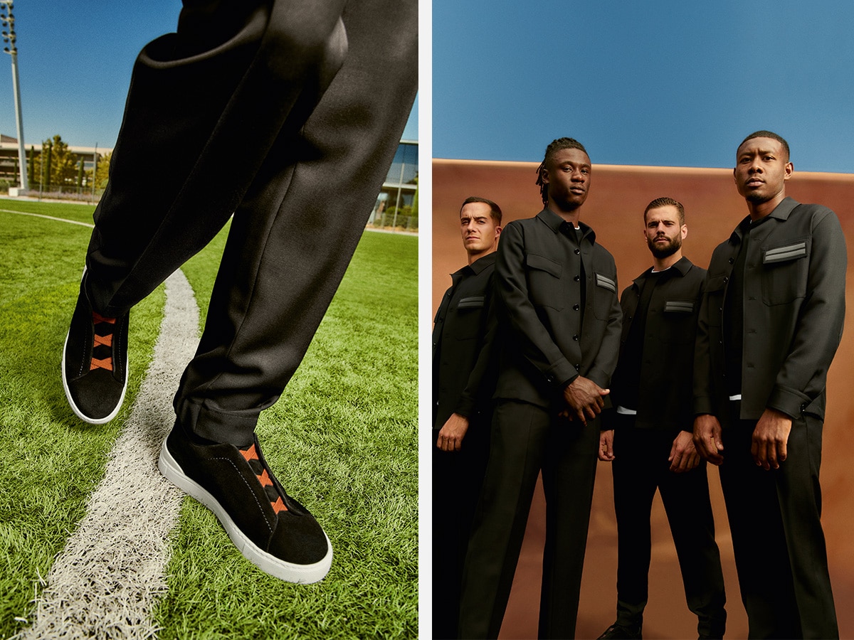 ZEGNA x Real Madrid ADV Campaign & Collection