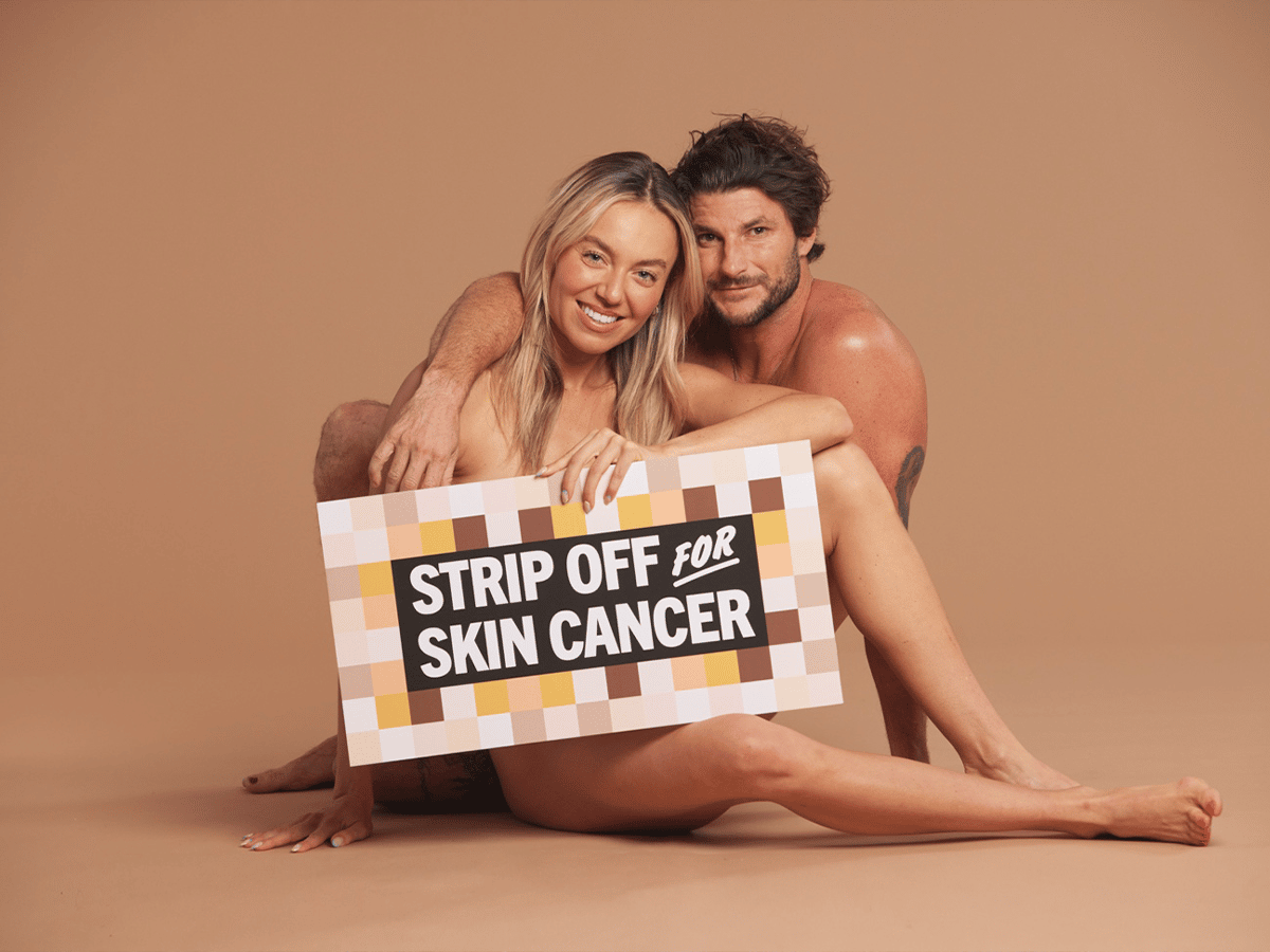 Strip off for skin cancer