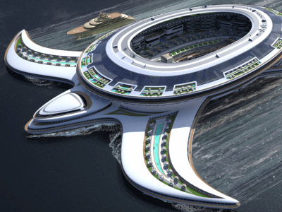 Lazzarini's $12 Billion Terayacht is a Floating City in the Shape of a ...