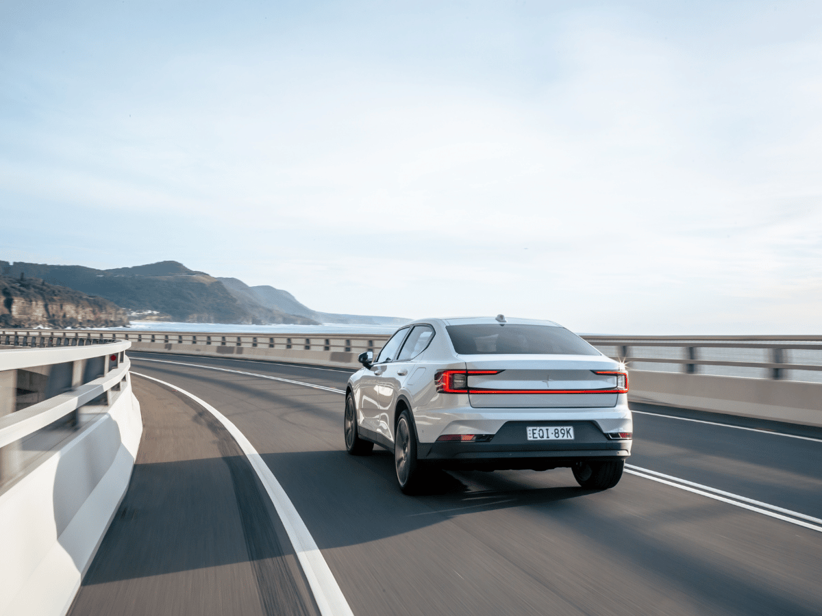 Polestar 2 on the Great Ocean Road | Image: Hertz