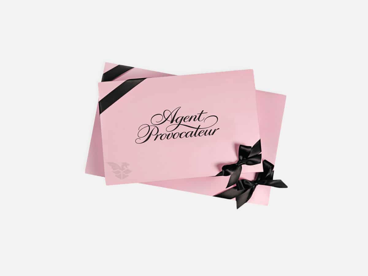 Agent provocateur gift card