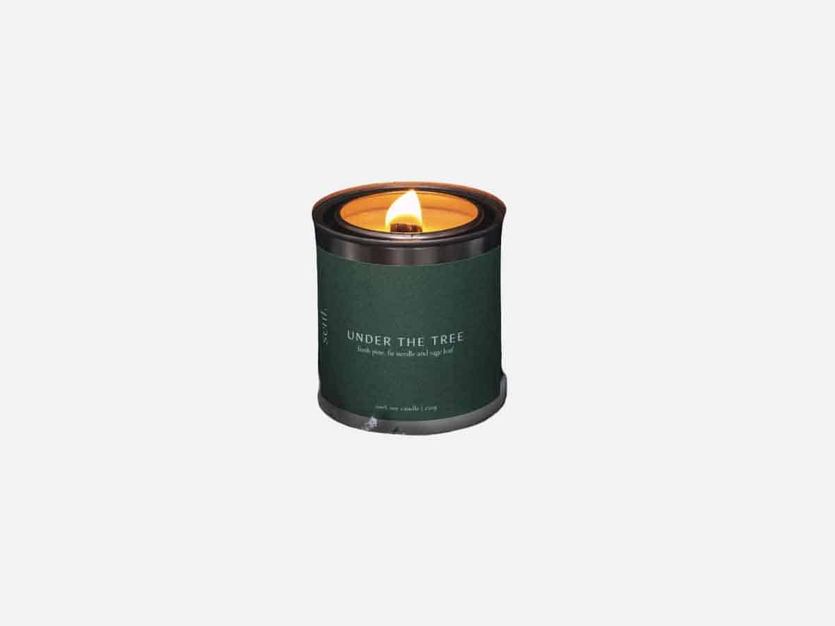 Christmas gift guide sent candle 