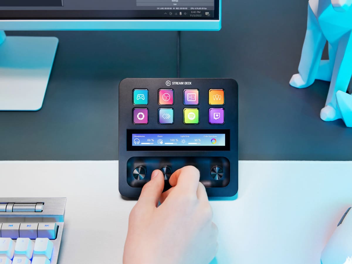 Elgato Stream Deck: Helps improve your live-streaming power