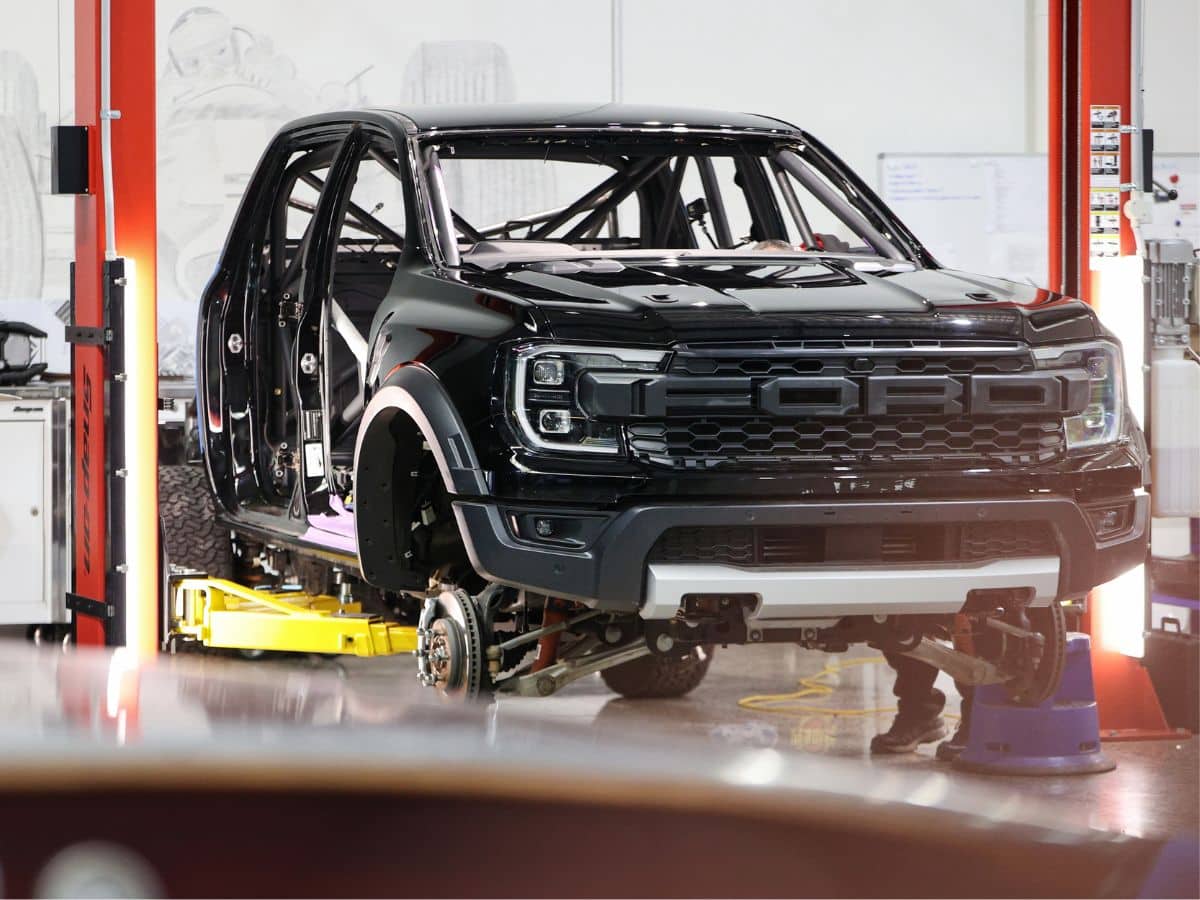 Ford ranger raptor baja 1000 build progress 3