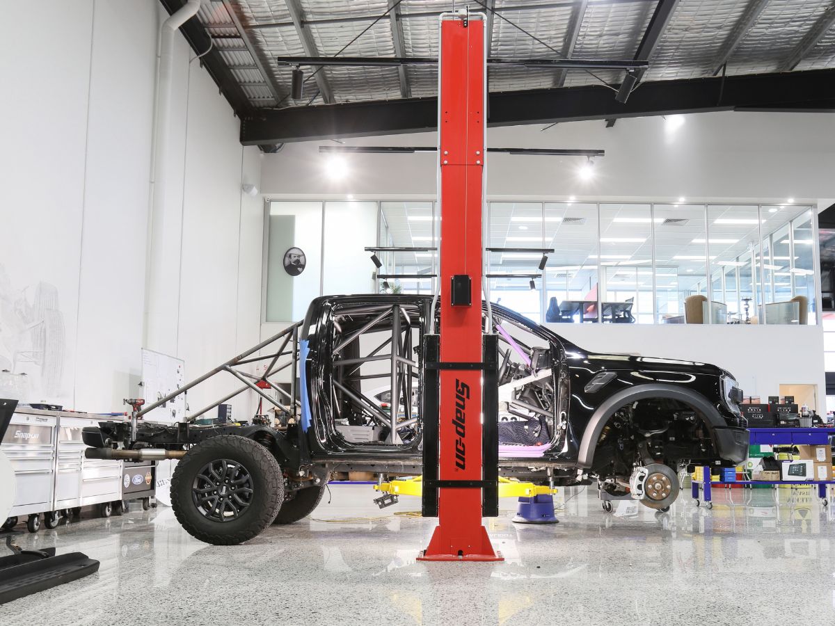 Ford ranger raptor baja 1000 build progress