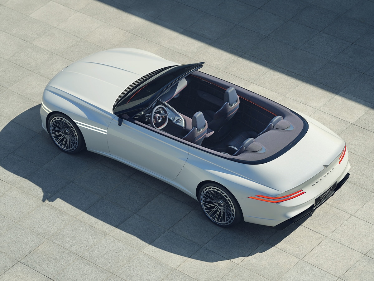 Genesis x convertible ev concept car 1