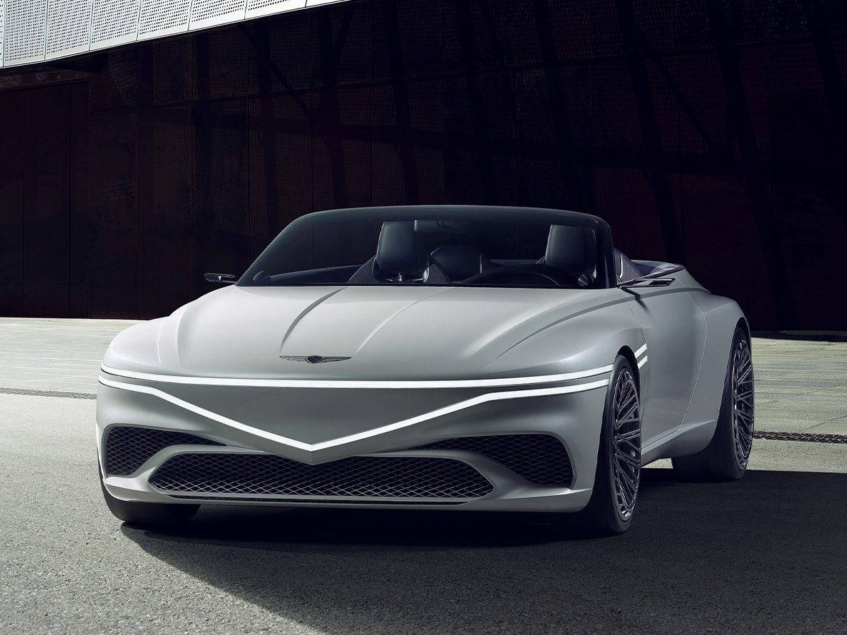 Genesis x convertible ev concept car 4
